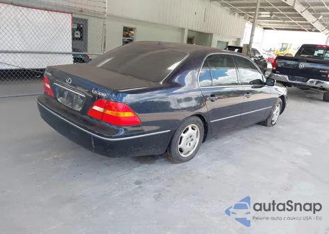 2002 Lexus Ls 430 из США, поврежденный, VIN JTHBN30F420057853